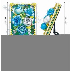 JIESTAR JJ9029 9029 non  TRÁI TIM CỦA ĐẠI DƯƠNG bộ đồ chơi xếp lắp ráp ghép mô hình Arts & Crafts HEART OF THE OCEAN 651 khối