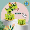 FAIR 9011 non  PHIÊN BẢN Q CỦA KHỦNG LONG DILOPHOSAURUS bộ đồ chơi xếp lắp ráp ghép mô hình 244 khối