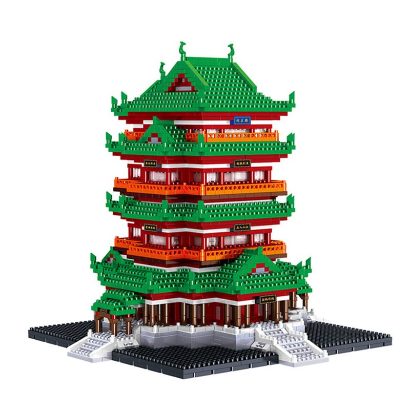 FUN IMAGINATION LZ8012 8012 non Lego ĐÌNH ĐẰNG VƯƠNG bộ đồ chơi xếp lắp ráp ghép mô hình Buildings 3312 khối