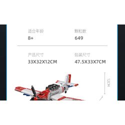 JIESTAR 61045 non  MÁY BAY NÉM BOM STUKA bộ đồ chơi xếp lắp ráp ghép mô hình Military Army Quân Sự Bộ Đội 649 khối