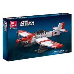 JIESTAR 61045 non  MÁY BAY NÉM BOM STUKA bộ đồ chơi xếp lắp ráp ghép mô hình Military Army Quân Sự Bộ Đội 649 khối