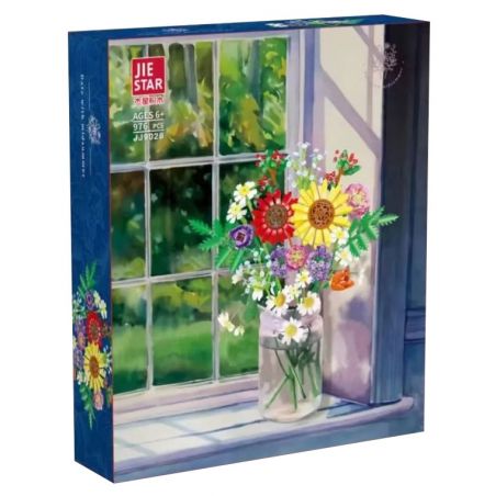 JIESTAR JJ9028 9028 non  CUỘC HẸN GIỮA HÈ bộ đồ chơi xếp lắp ráp ghép mô hình Creator Sáng Tạo 976 khối