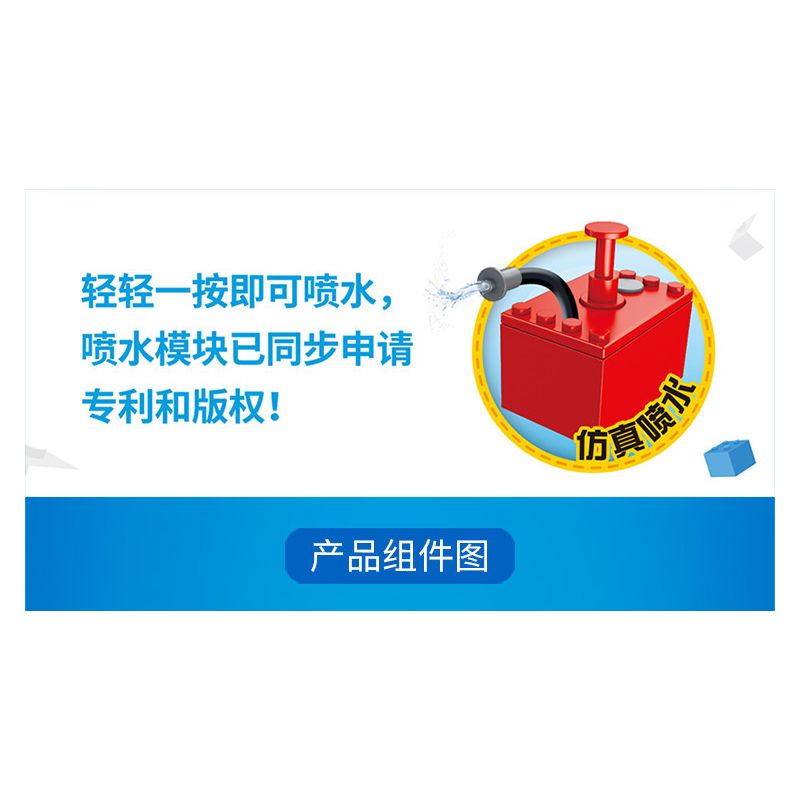 FORANGE FC3110 3110 non  ĐỘI PCCC & CNCH TP. bộ đồ chơi xếp lắp ráp ghép mô hình Fire Rescure FIRE FIGHTERS Cứu Hỏa 866 khối