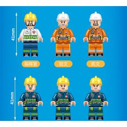 FORANGE FC3108 3108 non  SỞ CỨU HỎA THÀNH PHỐ bộ đồ chơi xếp lắp ráp ghép mô hình Fire Rescure FIRE FIGHTERS 872 khối