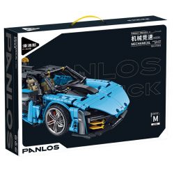 PanlosBrick 673002 Panlos Brick 673002 non  MCLAREN SENNA GTR tỷ lệ 1:14 bộ đồ chơi xếp lắp ráp ghép mô hình  Kỹ Thuật Công Nghệ Cao Mô Hình Phương Tiện 1610 khối