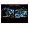 PanlosBrick 673002 Panlos Brick 673002 non  MCLAREN SENNA GTR tỷ lệ 1:14 bộ đồ chơi xếp lắp ráp ghép mô hình  Kỹ Thuật Công Nghệ Cao Mô Hình Phương Tiện 1610 khối