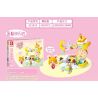 SEMBO 615016 non  CỬA HÀNG POP-UP BÁNH bộ đồ chơi xếp lắp ráp ghép mô hình Candy Planet Hành Tinh Kẹo Nghọt 128 khối