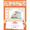 WEILE CHUANGXIANG 2036 non  NGÔI NHÀ ĐẦY NẮNG bộ đồ chơi xếp lắp ráp ghép mô hình Disney Princess FAIRYTALE TOWN SUNSHINE FLOWER HOUSE Công Chúa 608 khối