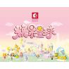 SEMBO 615015 non  CỬA HÀNG POP-UP ĐỒ CHƠI bộ đồ chơi xếp lắp ráp ghép mô hình Candy Planet Hành Tinh Kẹo Nghọt 140 khối