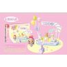 SEMBO 615015 non  CỬA HÀNG POP-UP ĐỒ CHƠI bộ đồ chơi xếp lắp ráp ghép mô hình Candy Planet Hành Tinh Kẹo Nghọt 140 khối