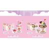 SEMBO 615014 non  BĂNG GIÁ ĐẠI DƯƠNG bộ đồ chơi xếp lắp ráp ghép mô hình Candy Planet Hành Tinh Kẹo Nghọt 173 khối
