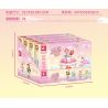 SEMBO 615014 non  BĂNG GIÁ ĐẠI DƯƠNG bộ đồ chơi xếp lắp ráp ghép mô hình Candy Planet Hành Tinh Kẹo Nghọt 173 khối
