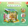 WEILE CHUANGXIANG 2034 non  GIỜ CHIỀU bộ đồ chơi xếp lắp ráp ghép mô hình Disney Princess FAIRYTALE TOWN Công Chúa 618 khối