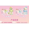SEMBO 615011 non  KEM MÂM XÔI bộ đồ chơi xếp lắp ráp ghép mô hình Candy Planet Hành Tinh Kẹo Nghọt 144 khối