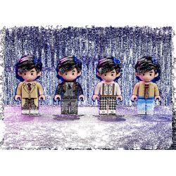 KEEPPLEY DZ0155 0155 non  GIỮ FANTASTIC ZHOU bộ đồ chơi xếp lắp ráp ghép mô hình CHOUCHOU 1500 khối