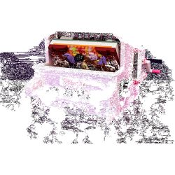 KEEPPLEY DZ0155 0155 non  GIỮ FANTASTIC ZHOU bộ đồ chơi xếp lắp ráp ghép mô hình CHOUCHOU 1500 khối