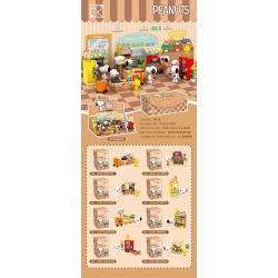 HSANHE CACO S016 non  SNOOPY 8 PHONG CÁCH bộ đồ chơi xếp lắp ráp ghép mô hình PEANUTS SNOOPY Chú Chó Trắng 853 khối HSANHE CACO S016 non  SNOOPY 8 PHONG CÁCH bộ đồ chơi xếp lắp ráp ghép mô hình PEANUTS SNOOPY Chú Chó Trắng 853 khối