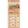 HSANHE CACO S016 non  SNOOPY 8 PHONG CÁCH bộ đồ chơi xếp lắp ráp ghép mô hình PEANUTS SNOOPY Chú Chó Trắng 853 khối