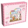 HSANHE CACO S015 non  CỬA HÀNG QUÀ TẶNG bộ đồ chơi xếp lắp ráp ghép mô hình Snoopy PEANUTS SNOOPY GIFT SHOP Chú Chó 430 khối