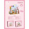 HSANHE CACO S015 non  CỬA HÀNG QUÀ TẶNG bộ đồ chơi xếp lắp ráp ghép mô hình Snoopy PEANUTS SNOOPY GIFT SHOP Chú Chó 430 khối