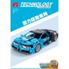 TA GAOLE T3046 3046 non  SIÊU XE MÀU XANH LÙI bộ đồ chơi xếp lắp ráp ghép mô hình Mini Racing Pacemaker Đua Xe Mini 403 khối