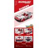 TA GAOLE T3045 3045 non  BAICHAO CHẠY LÙI XE bộ đồ chơi xếp lắp ráp ghép mô hình Mini Racing Pacemaker Đua Xe Mini 419 khối