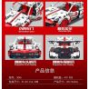 TA GAOLE T3045 3045 non  BAICHAO CHẠY LÙI XE bộ đồ chơi xếp lắp ráp ghép mô hình Mini Racing Pacemaker Đua Xe Mini 419 khối