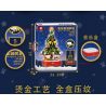 TREE HEIGHT JXL804 non  HỘP NHẠC CÂY THÔNG GIÁNG SINH ÂM bộ đồ chơi xếp lắp ráp ghép mô hình Creator MUSIC CHRISTMARS TREE Sáng Tạo 549 khối