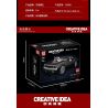 MouldKing 10028 Mould King 10028 non  NÉ PHÍ NGỰA bộ đồ chơi xếp lắp ráp ghép mô hình Creator Expert DOGE CHARGER Chuyên Gia Sáng Tạo 1439 khối