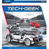 KUYU MOXING 10031 non  XE ZONDA LÙI tỷ lệ 1:18 bộ đồ chơi xếp lắp ráp ghép mô hình Mini Racing Pacemaker PAGANI ZONDA Đua Xe Mini 418 khối