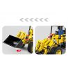 ZHEGAO QL1226 1226 non  XE NÂNG LÙI bộ đồ chơi xếp lắp ráp ghép mô hình ENGINEERING TRUCK 385 khối