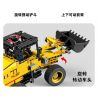ZHEGAO QL1226 1226 non  XE NÂNG LÙI bộ đồ chơi xếp lắp ráp ghép mô hình ENGINEERING TRUCK 385 khối