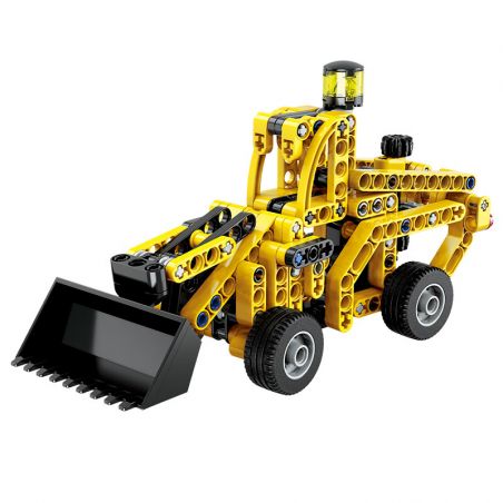 ZHEGAO QL1295 1295 non  CÔNG NGHỆ MÁY ỦI 4 TỔ HỢP bộ đồ chơi xếp lắp ráp ghép mô hình ENGINEERING TRUCK