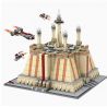 MouldKing 21036 Mould King 21036 non  ĐỀN THỜ JEDI bộ đồ chơi xếp lắp ráp ghép mô hình Star Wars JEDI TEMPLE Chiến Tranh Giữa Các Vì Sao 3745 khối