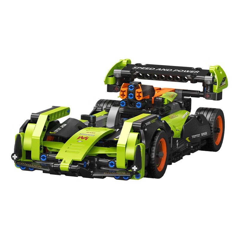 TOP TOY TC1703 1703 non  CÔNG THỨC XE LÙI bộ đồ chơi xếp lắp ráp ghép mô hình Speed Champions Racing Cars Đua Xe Công Thức 443 khối