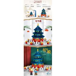 ZHEGAO QL1027 1027 non  HỘI TRƯỜNG CẦU NGUYỆN CHO THU HOẠCH bộ đồ chơi xếp lắp ráp ghép mô hình 426 khối