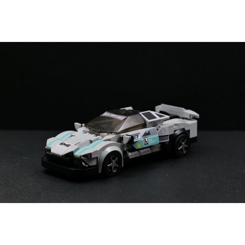 TOP TOY 28003 non  GIÓ LÙI SỐC ĐIỆN KÉO XE tỷ lệ 1:18 bộ đồ chơi xếp lắp ráp ghép mô hình