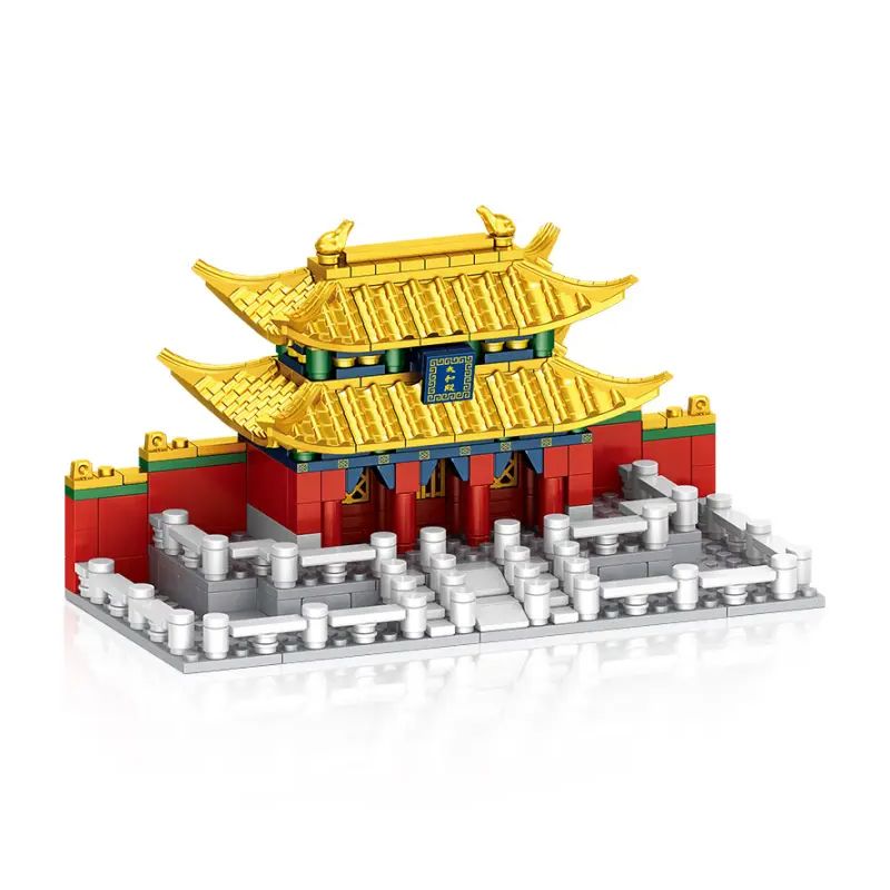 ZHEGAO QL1026 1026 non  HỘI TRƯỜNG HÒA HỢP TỐI CAO bộ đồ chơi xếp lắp ráp ghép mô hình 422 khối