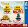 ZHEGAO QL0974 0974 non  KIẾN TRÚC CỔ BẮC KINH 4 KIỂU QUẢNG TRƯỜNG THIÊN AN MÔN HỘI HÒA HỢP TỐI CAO CẦU NGUYỆN CHO MÙA MÀNG BỘI THU THÁP GÓC bộ đồ chơi xếp lắp ráp ghép mô hình 1051 khối