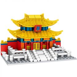 ZHEGAO QL0974 0974 non  KIẾN TRÚC CỔ BẮC KINH 4 KIỂU QUẢNG TRƯỜNG THIÊN AN MÔN HỘI HÒA HỢP TỐI CAO CẦU NGUYỆN CHO MÙA MÀNG BỘI THU THÁP GÓC bộ đồ chơi xếp lắp ráp ghép mô hình 1051 khối