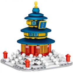 ZHEGAO QL0974 0974 non  KIẾN TRÚC CỔ BẮC KINH 4 KIỂU QUẢNG TRƯỜNG THIÊN AN MÔN HỘI HÒA HỢP TỐI CAO CẦU NGUYỆN CHO MÙA MÀNG BỘI THU THÁP GÓC bộ đồ chơi xếp lắp ráp ghép mô hình 1051 khối