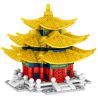 ZHEGAO QL0974 0974 non  KIẾN TRÚC CỔ BẮC KINH 4 KIỂU QUẢNG TRƯỜNG THIÊN AN MÔN HỘI HÒA HỢP TỐI CAO CẦU NGUYỆN CHO MÙA MÀNG BỘI THU THÁP GÓC bộ đồ chơi xếp lắp ráp ghép mô hình 1051 khối