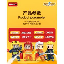 WOMA C0661 0661 non  CỨU HỎA bộ đồ chơi xếp lắp ráp ghép mô hình 705 khối