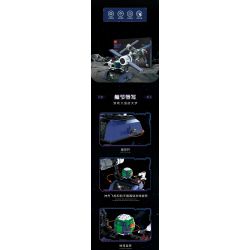 TOP TOY TC1403 1403 non  TÀU VŨ TRỤ THẦN CHÂU SZ-13 bộ đồ chơi xếp lắp ráp ghép mô hình