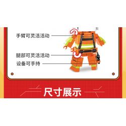 WOMA C0661 0661 non  CỨU HỎA bộ đồ chơi xếp lắp ráp ghép mô hình 705 khối