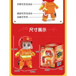 WOMA C0661 0661 non  CỨU HỎA bộ đồ chơi xếp lắp ráp ghép mô hình 705 khối