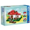 ZHEGAO 01016 non  NHÀ NẤM bộ đồ chơi xếp lắp ráp ghép mô hình Creator Expert MUSHROOM HOUSE Chuyên Gia Sáng Tạo 2233 khối