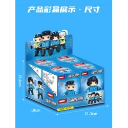 WOMA C0612 0612 non  CẢNH SÁT THÀNH PHỐ bộ đồ chơi xếp lắp ráp ghép mô hình City CITYPOLICE 720 khối