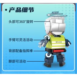 WOMA C0612 0612 non  CẢNH SÁT THÀNH PHỐ bộ đồ chơi xếp lắp ráp ghép mô hình City CITYPOLICE 720 khối