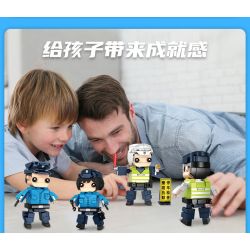 WOMA C0612 0612 non  CẢNH SÁT THÀNH PHỐ bộ đồ chơi xếp lắp ráp ghép mô hình City CITYPOLICE 720 khối